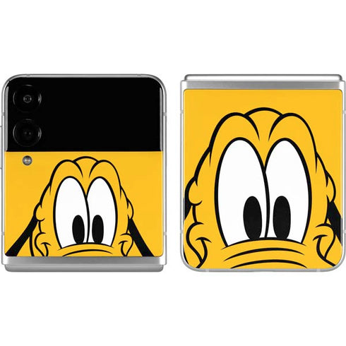Disney Friends Pluto Up Close Galaxy Z Flip4 5G Skin